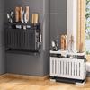 Detachable Kitchen Storage Rack Carbon Steel Drain Rack Kitchen Organizer  Countertop Placement