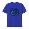 Vintage Boho Floral Camera Print Casual Photography Lover T Shirt vintage Washed fashion streetwear Slightly Breathable