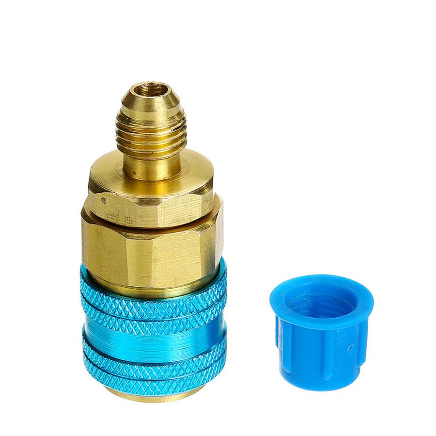 R134A 2oz A/C Oil Injector Hand Turn Pump Injection Tool for Car Home A/C System