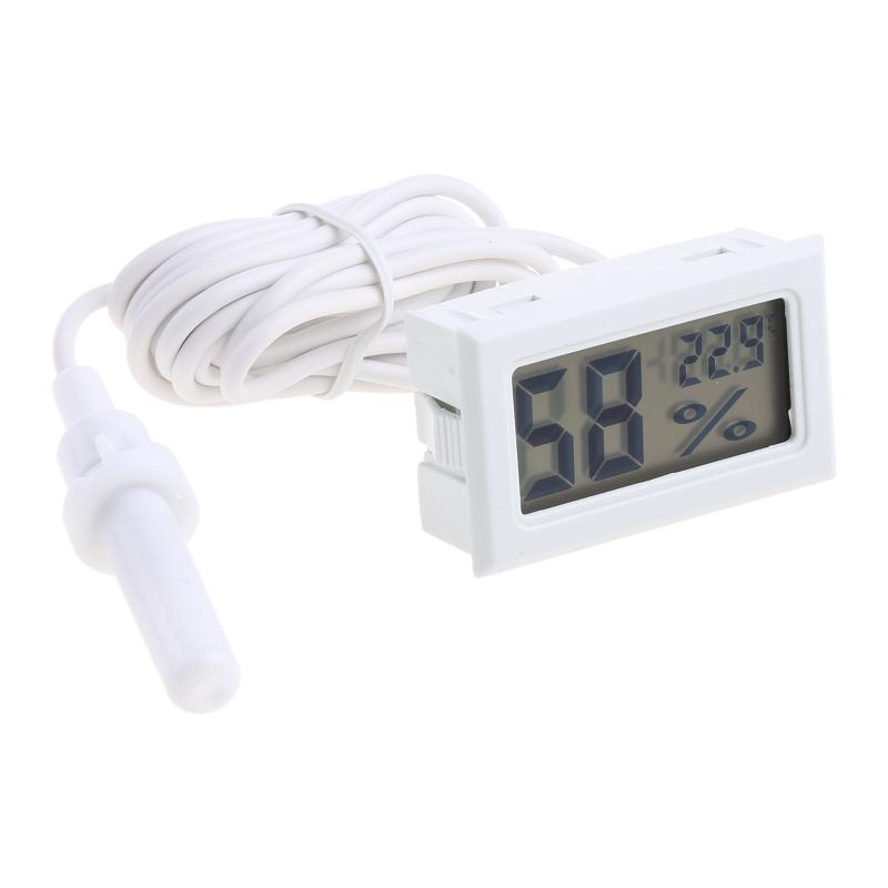 

Digital Thermometer Temperature Degrees LCD Display High Accurate чёрный