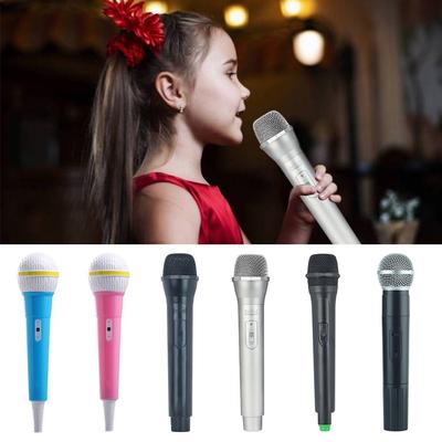 Karaoke Microphone Prop Simulate Speech Microphone Play Party Kids Microphone