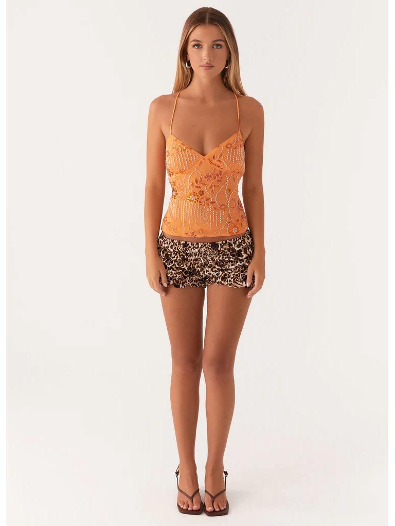 New Women's Embroidered Sequin Vest Camisole - Sexy European & American Style