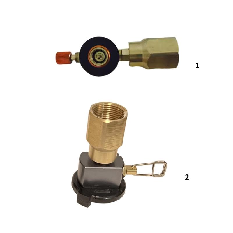High Efficiency Regulator Converter Universal Gas Cylinders Converter for Camp Stove Lanterns And Hiking Equipment