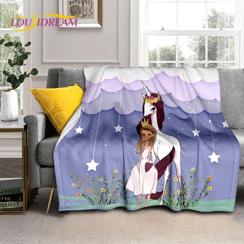 Roztomilá baletka, baletka, víla, kreslená, měkká flanelová deka na postel, do ložnice, na pohovku, na piknik, přehozová deka pro venkovní volnočasové aktivity, dárek
