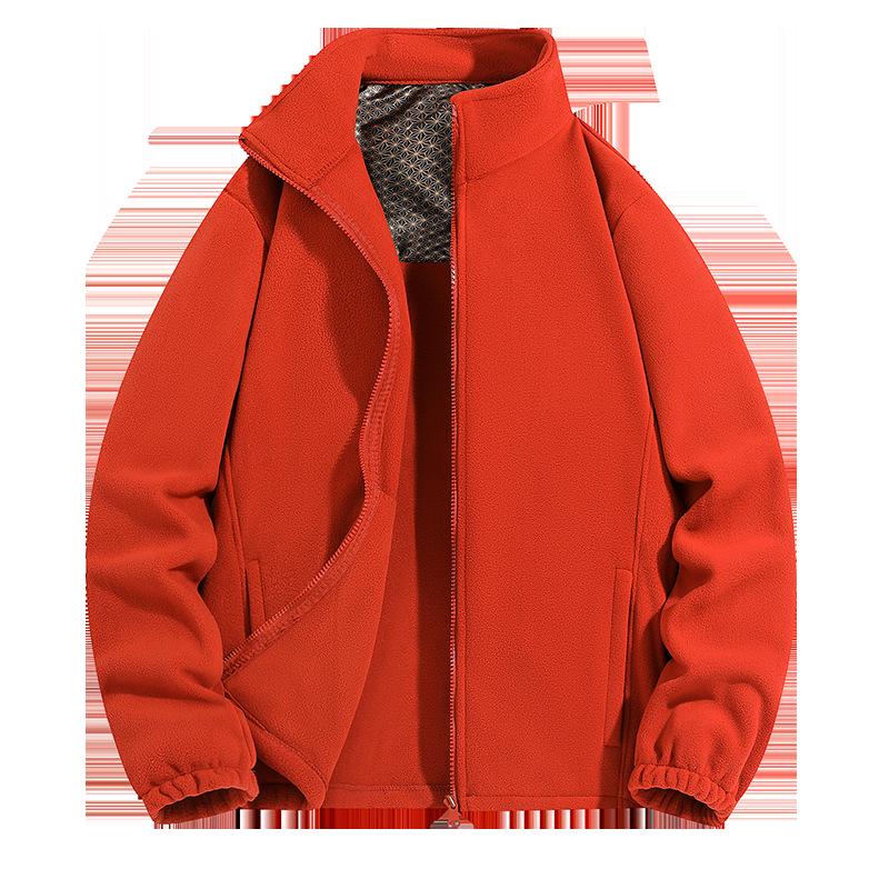 Graphene Couples  Outdoor Thick Polar Fleece Jacket L