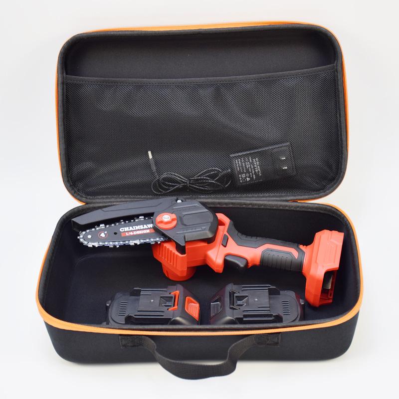 EY27 Bolsa de Almacenamiento Grande de Carcasa Dura para Motosierra Eléctrica y Taladro, Tela Oxford