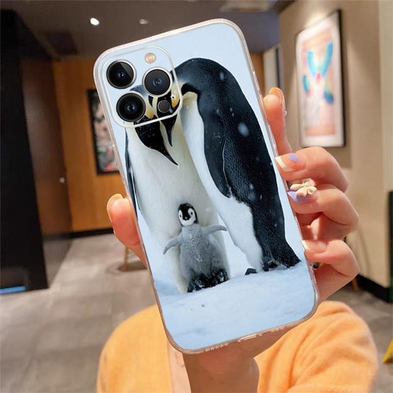 Phone Case For iphone 17ProMax Air 16 15 14 13 Pro Max 15 16 Pro 15Plus Cute Lovely Penguin