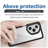 For Honor 400 Pro 5G (Global) Phone Case WANLONFENG XC Series TPU Acrylic Cover with Tempered Glass (Big Lens Hole)