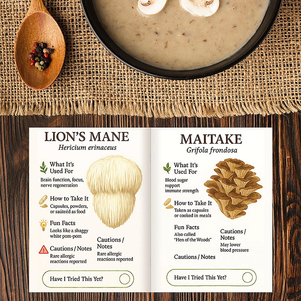 Guide To 15 Fungal Therapies – Fungi Learning & Wellness Notebook