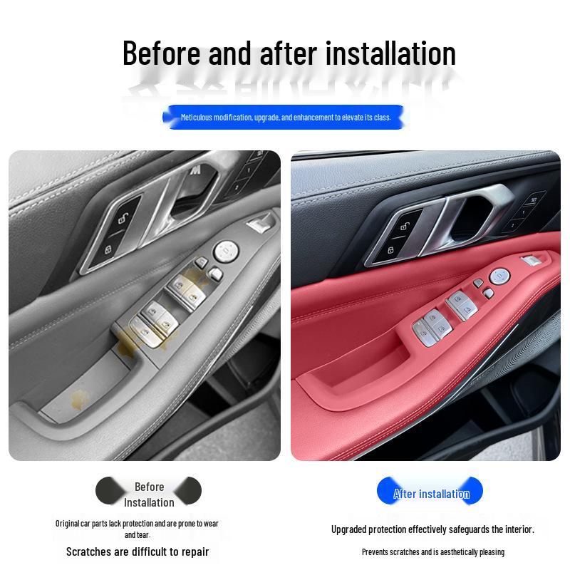 Interior Upgrade Kit for BMW X5, X6, X7 (2019-2025): Window Button Frames & Lift Panels