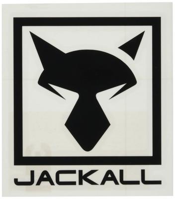 JACKALL JK Naklejka Krojona Kwadratowa M Czarna