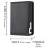 New PU Leather Retro Men's Wallet Two-Fold Orange Black Grey White Multiple Pockets Ultra Thin Coin Purse Men Women
