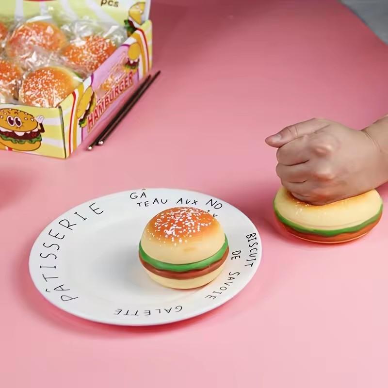TPR Stress Relief Toys Release Decompression Squeezing Simulation Coke French fries Hamburgers Slow Rebound Birthday Gift