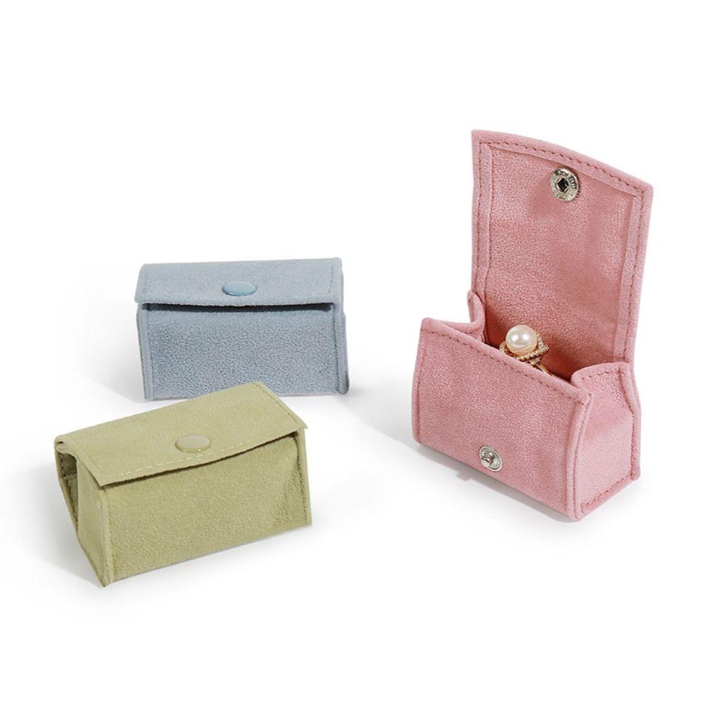 Velvet Ring Jewelry Box Multi-purpose Jewelry Organizer Exquisite Jewelry Case  Necklaces Case