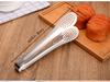 Kitchen tongs kitchen utensils BBQ  Food Clip kitchen Chief Tongs Stainless Steel Portable for Picnic Barbecue Cooking