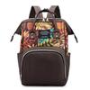 Fashionable Large Capacity Women's Backpack Stylish Heavy-Duty Mommy Bag Versatile Travel Rucksack for Daily Use
