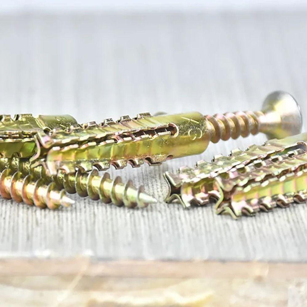 100/150Set M6 M8 Metal Expansion Tube Pipe Prevent Loose Self-Drilling Screw Assortment Kit Fastening Corrosion Resistant