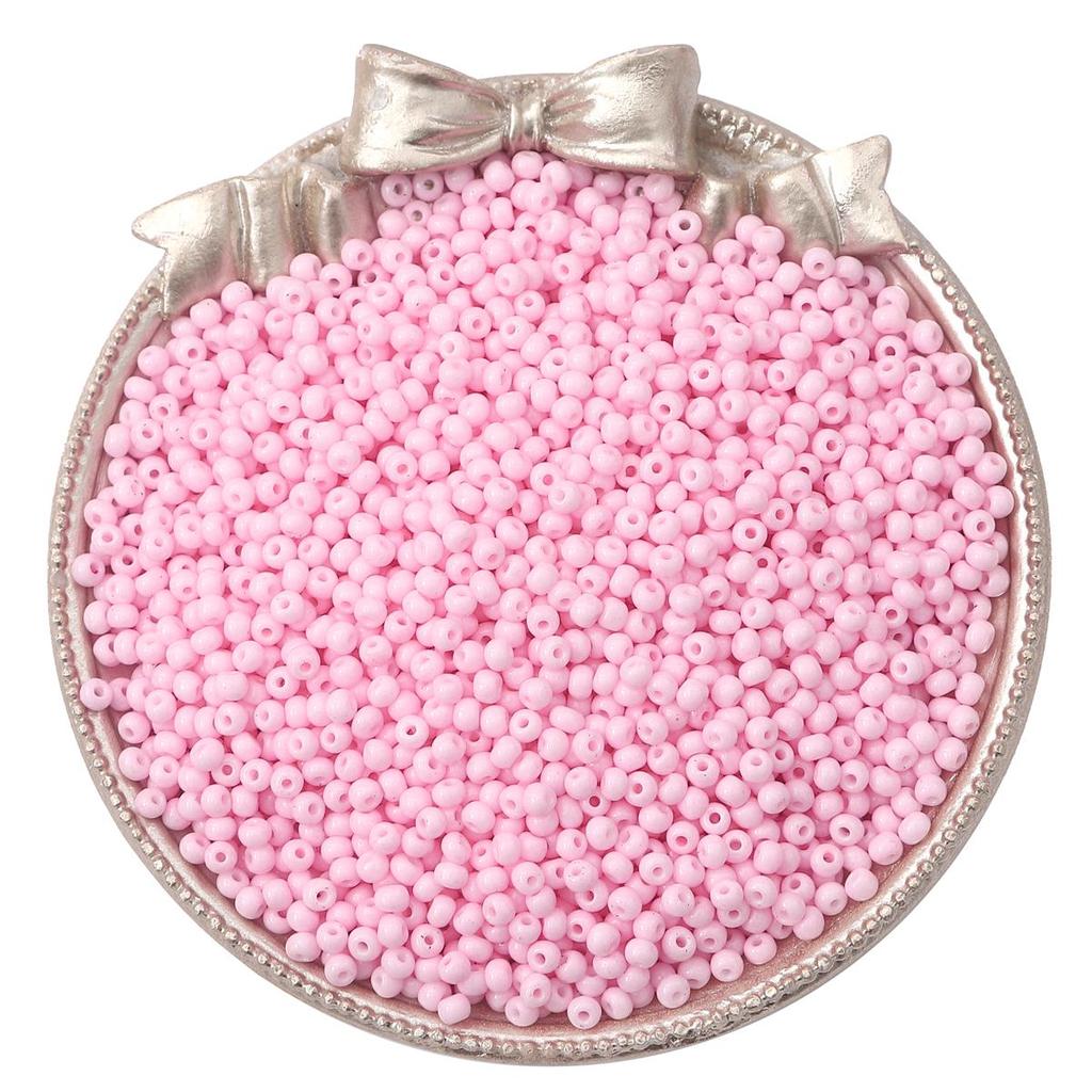 2mm 2000Pcs High Quality Seed Beads Paint Solid Color Glass Beads for Bracelet Necklace DIY Jewelry Accessories Making