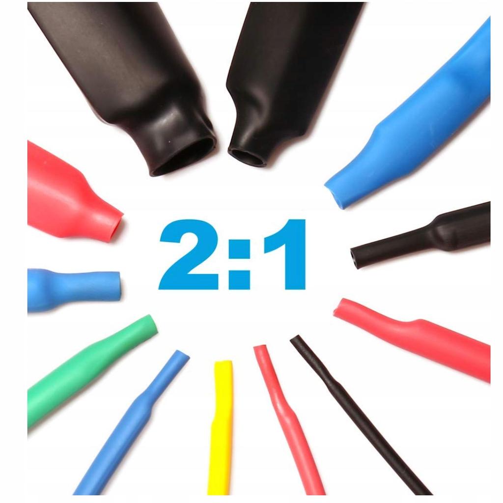 Rosfix Schrumpfschlauch-Set 850 Stück im Organizer