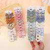 20Pcs/Lot Children's Girl Hairpins Cute Headwear Bow for Babys Scrunchie Hair Clips Kids Barrettes Headwear Hair Accessories