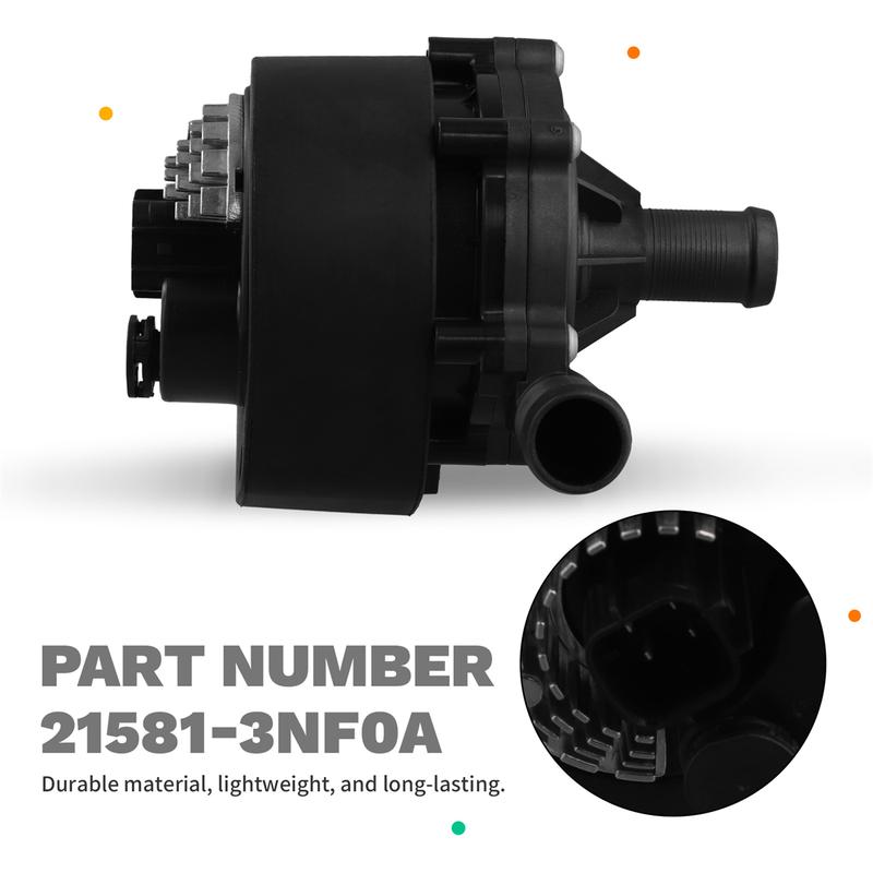 New_New Cooling Water Pump 21581-3NF0A 215813NF0A for Nissan Leaf