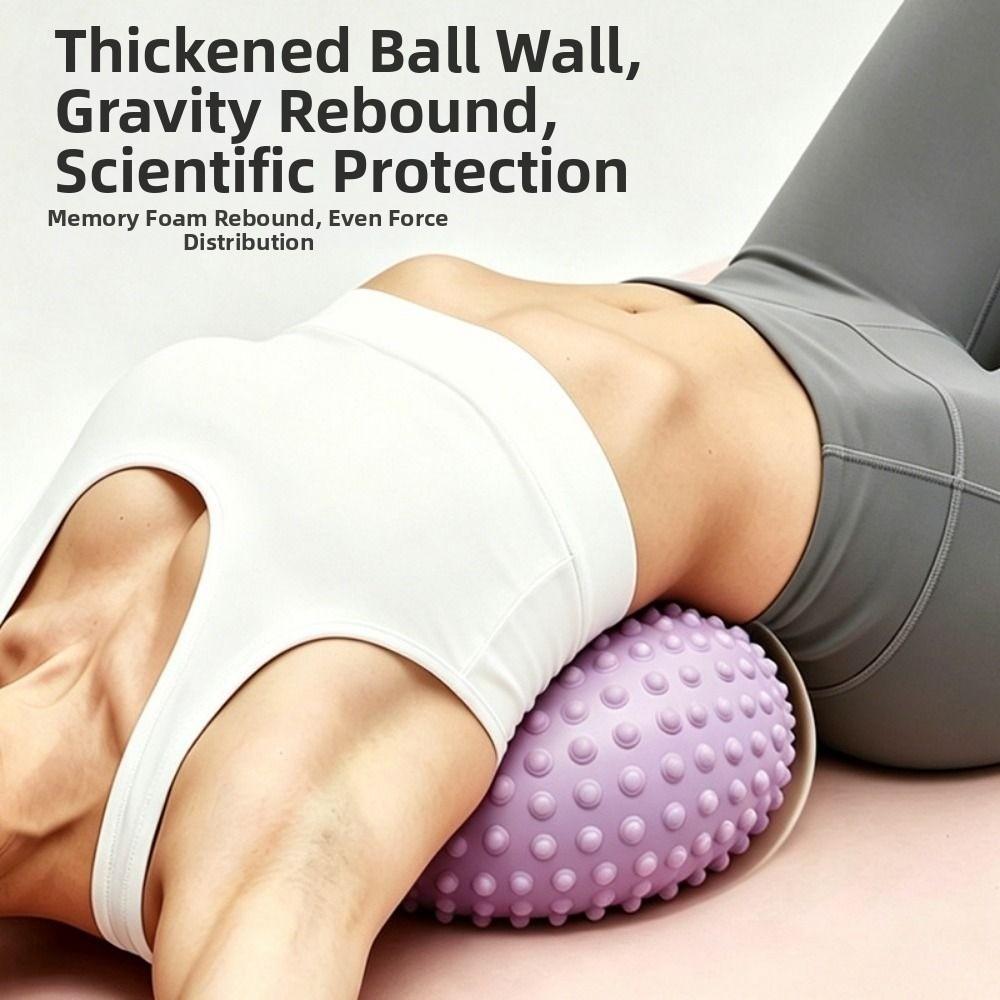PVC Fitness Yoga Ball Thickening Massage Ball Sports Abdominal Pressure Ball Women