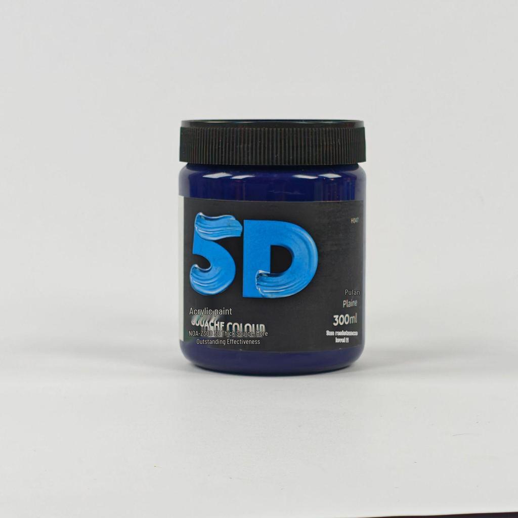 Lata de Pintura Acrílica de 300 ml: Impermeable, Ideal para Estudiantes de Arte, Proyectos de Bricolaje y Arte Pintado a Mano por Niños