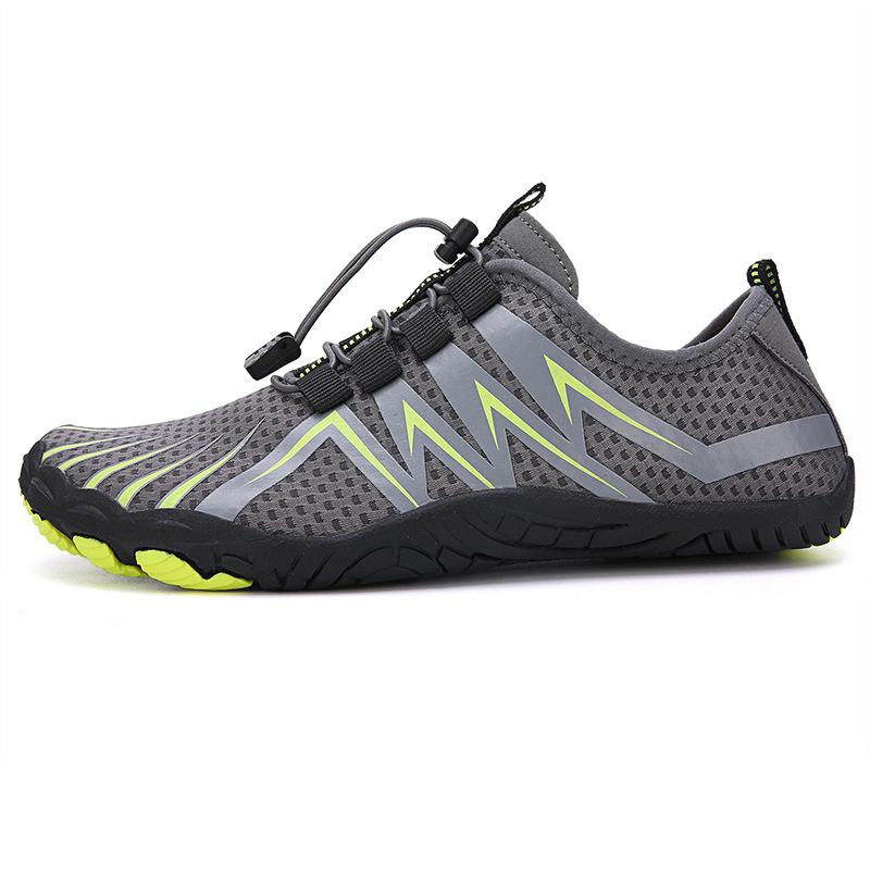 Barefoot Five-Finger Yoga & Sports Shoes - Men's & Women's Non-Slip Breathable Athletic Footwear for Jump Rope & Trekking.