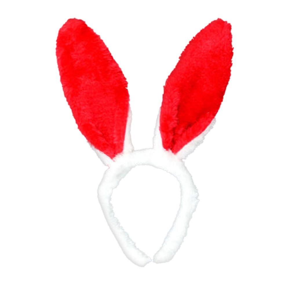 Cute Ears Headband Soft Plush Rabbit Hair Band Children Christmas Halloween Party Accessories