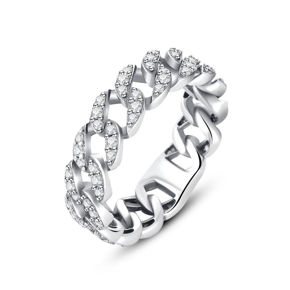 Boże Narodzenie Srebro 925 Korona Serce Kwiat Skrzydło Cyrkon Błyszczące Pierścionki Dla Kobiet Biżuteria Fine Jewelry ślub Rocznica Prezenty
