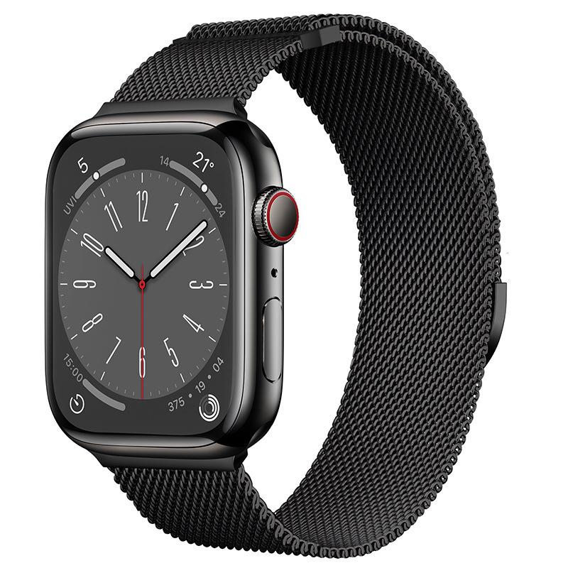 Milanese Magnetic Steel Strap for Apple Watch Ultra/iWatch 10