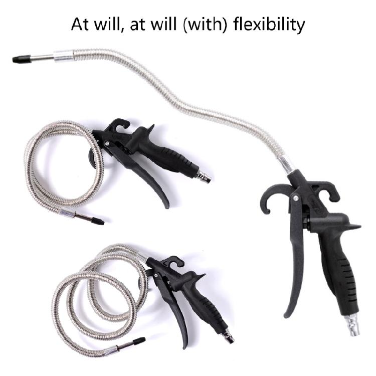 Industrial Strength Dust Removal Guns Pneumatic Air Dusters With Flexible 360 Hose Pressure Resistant PU Tube Design