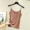 Women's Summer Modal Camisole with Stylish Back, Sleeveless V-Neck Top