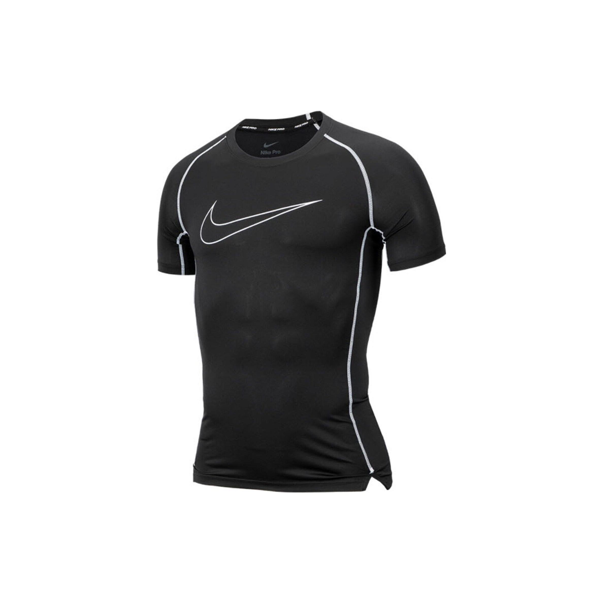 Nike Pro Dri-Fit Tight Short-sleeved Black Men s DD1993-011 L