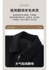 [Mulberry Silk&Sheep Wool] Business and Leisure Collar Wool Jacket, Warm and Versatile Top for Autumn and Winter