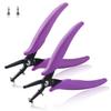 SPEEDWOX Set of and Hole Punch Small Hole Single Hole Metal Hole Punch Tool with Spare Precision Hole Punch for and More 2-Piece 1.5mm 1.8mm Pliers,