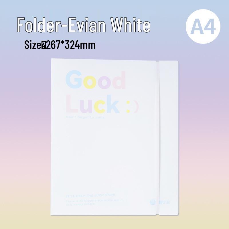 

A4 Thick Transparent Document Bag and Office Binder for Storage and Organization