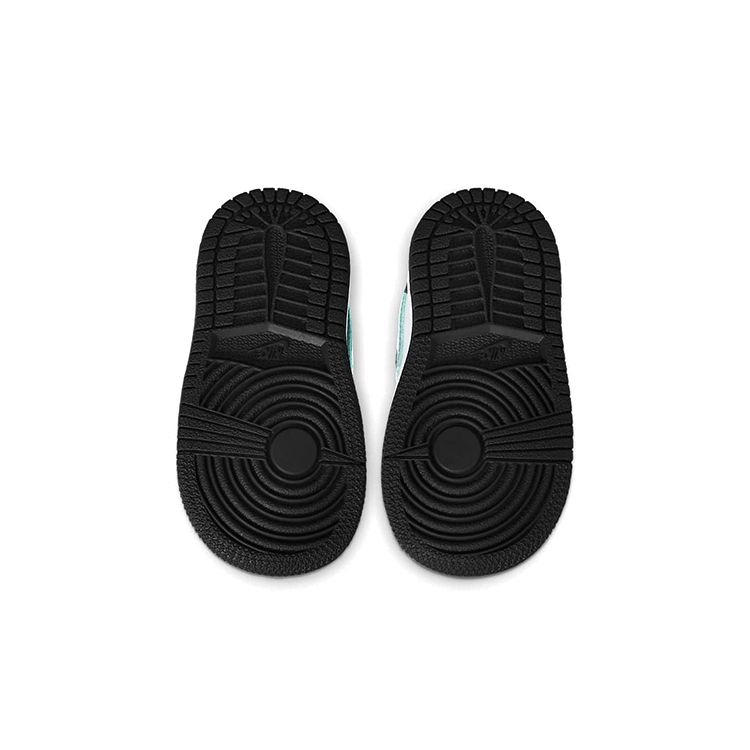 Air Jordan 1 Mid TD Tropical Twist Baby Sneakers Green White Black 640735-132