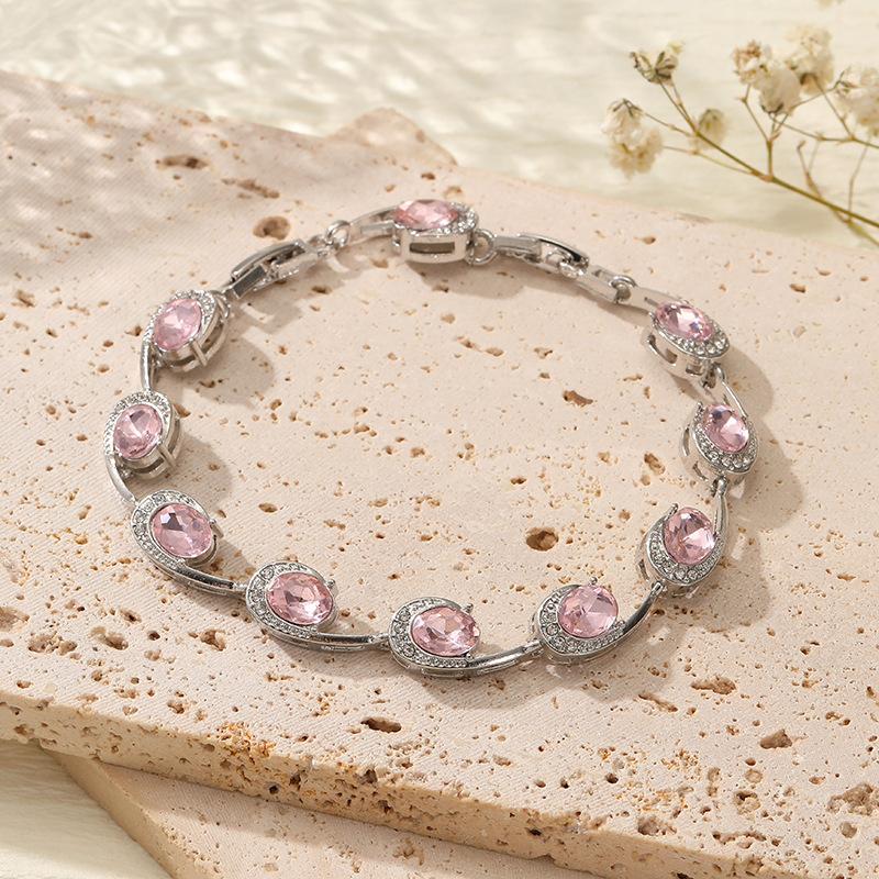 Zircon 6-character High-end Jewelry Niche Women's Luxury Multi-color Women's Bracelet