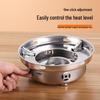 Stainless Steel Dry Pot with Alcohol Stove