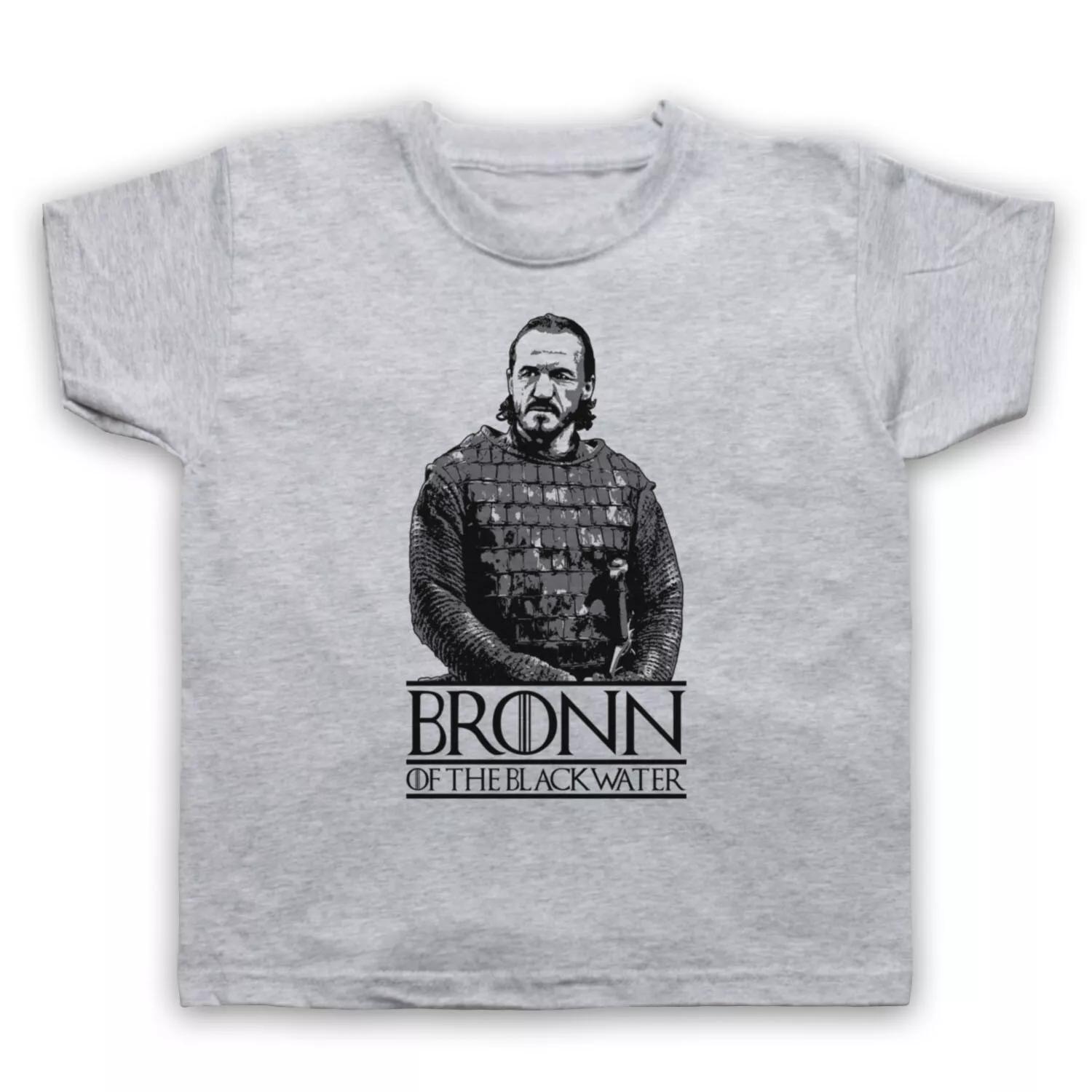 ИГРА ПРЕСТОЛОВ НЕОФИЦИАЛЬНАЯ БРОНН ЧЕРНОЙ ВОДЫ ДЕТСКАЯ ФУТБОЛКА 140