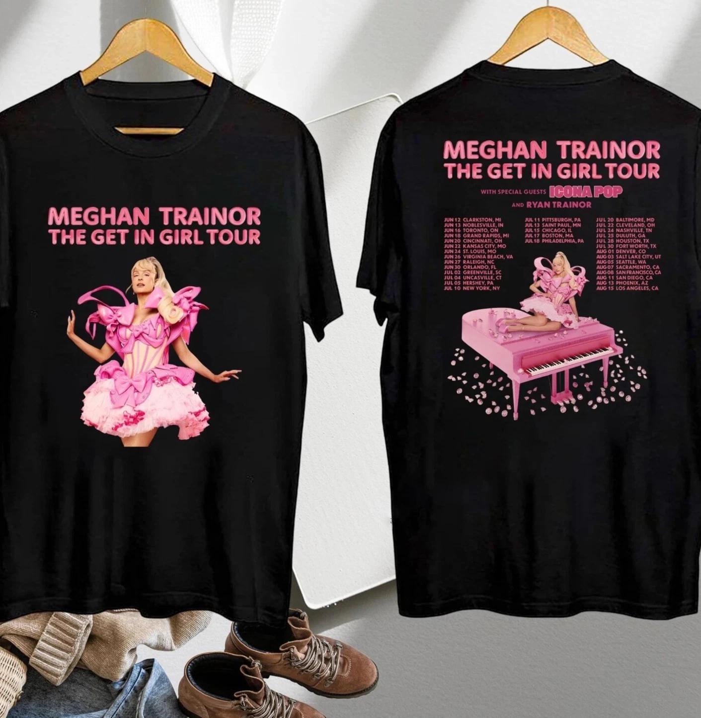 SALE! Meghan Trainor The Get In Girl Tour 2026 North America T-shirt 4XL