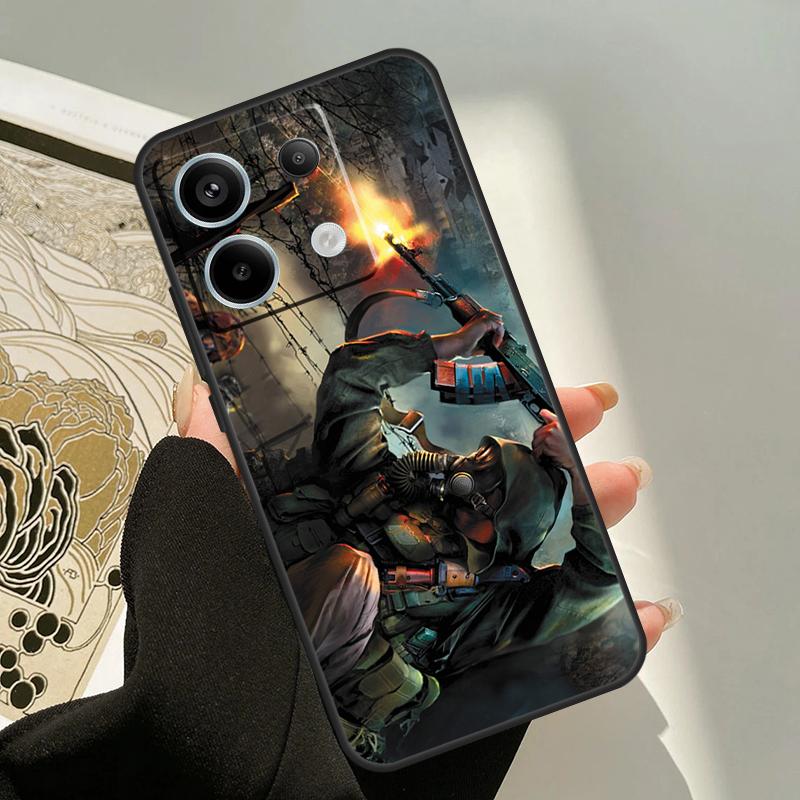 Stalker Clear Sky Case For Xiaomi Redmi Note 13 12 11 9 10 14 Pro 9S 10S 11S 12S Redmi 13C 10C 12C 14C Cover