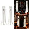 2pcs Flag Wind Socks Emotional Ghostly Face Halloween Festival Flags Party Supplies Best for Halloween Costume Parties