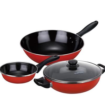 SUPOR T0933T Enamel Non-stick Cookware Set