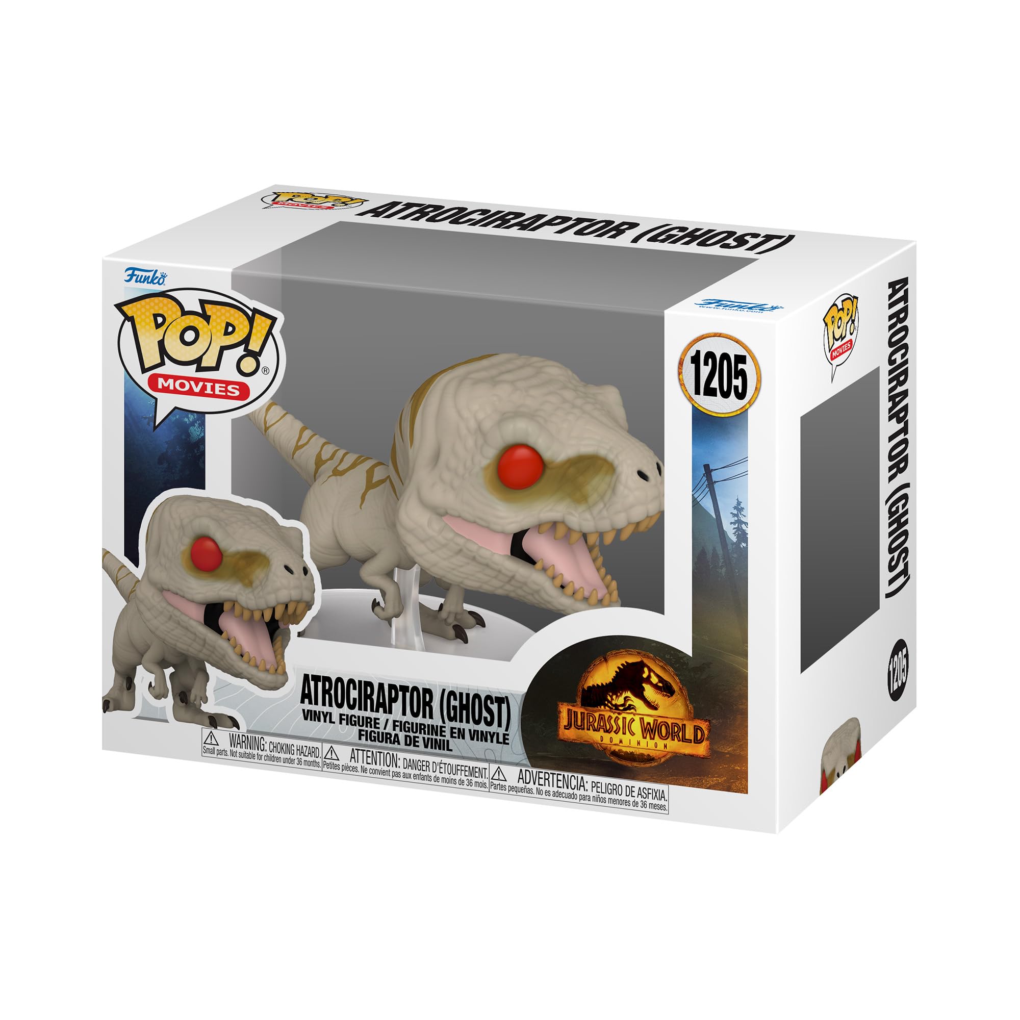 

Funko Jurassic World Dominion Атроцираптор Поп! Фильмы - (привидение)