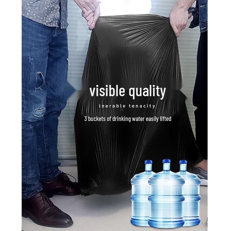 Commercial Extra Large Thick Black Garbage Bags