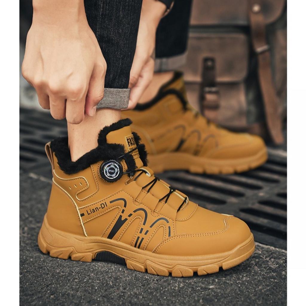 Velvet Shoes, Thick Shoes, Cotton Shoes, Men's Shoes, Warm Shoes, Martin Boots, Breathable, Casual Shoes, Sports Shoes