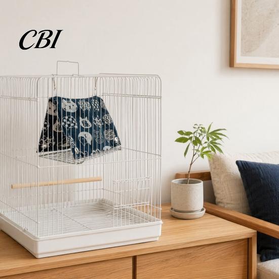 Bird Cage Bed Parrot Hammock Tent, Hanging Bed, Snuggle Cave, Cozy Breathable for Budgies Parakeets Cockatiels Small Parrots Easy Install
