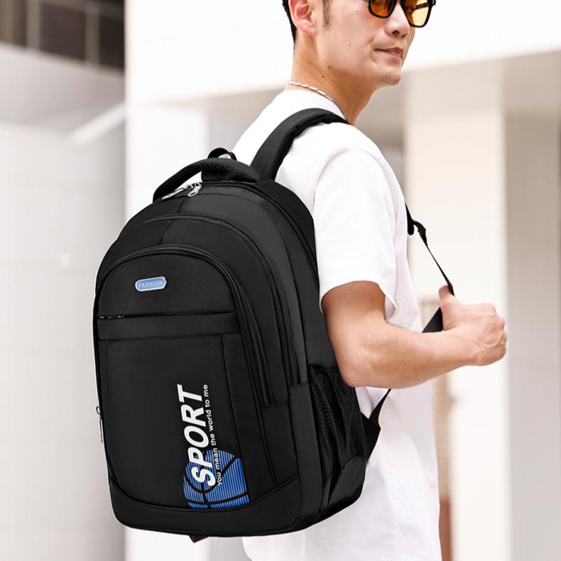 Backpack Trendy Student Backpack Travel Backpack Korean Edition Men's and Women's Business Leisure Computer Bag